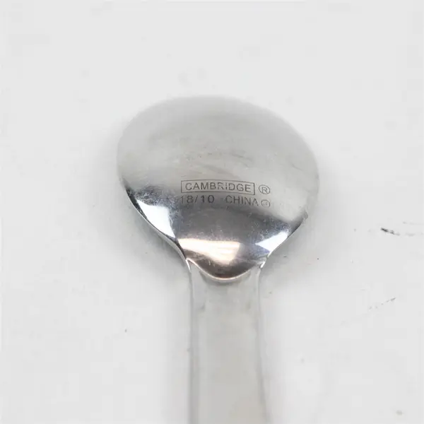 Lot of 2 Cambridge Mid-century Modern Minimalist Tablespoons