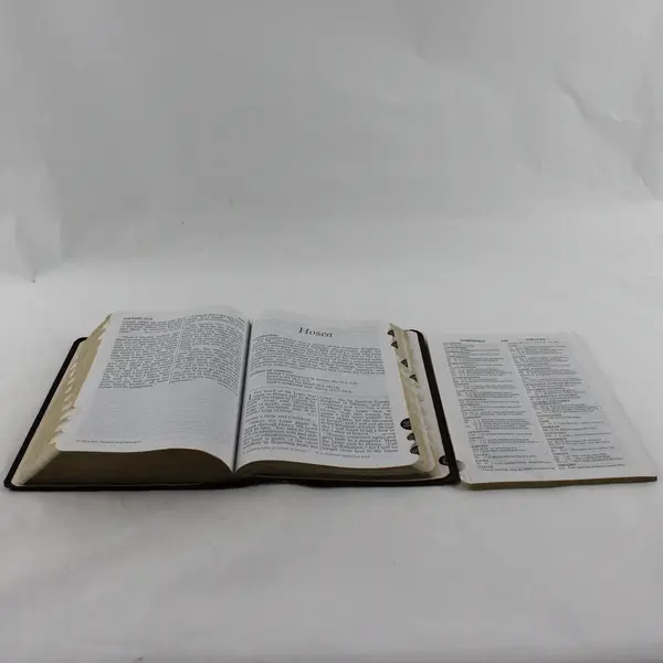 Holy Bible NIV New International Version Leather-Look Burgundy Zondervan 1986