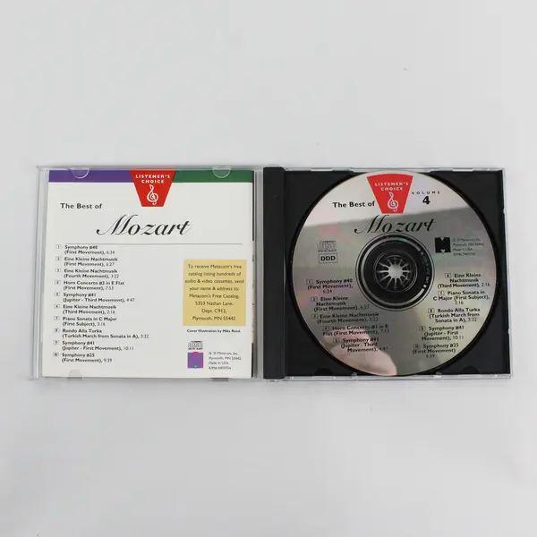 The Best Of Mozart Volume 4 CD, Listener's Choice #0303704