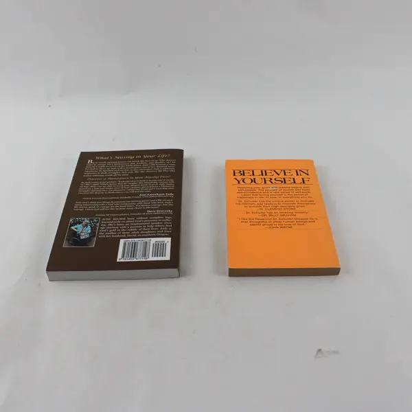 Lot of 2 Paperback Books: Self Love (Schuller) & His Majesty in Brokenness