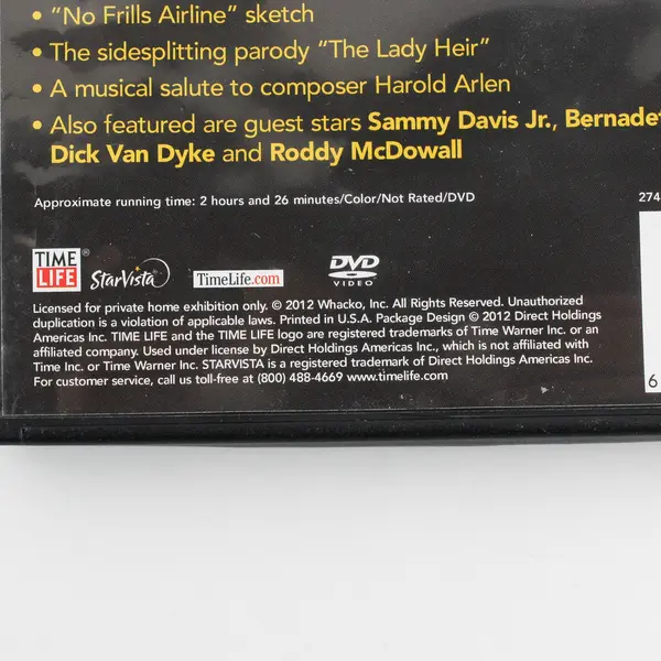 The Carol Burnett Favorites DVD 2012,  Timelife #27476-X