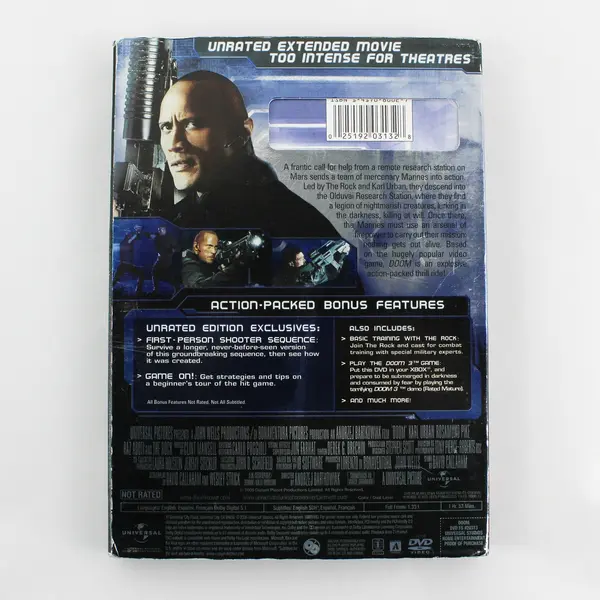 Doom DVD 2005, Unrated Extended Edition #20313 