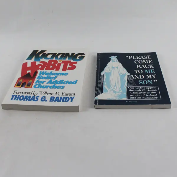 Lot of 2 Paperback Books - Please Come Back to Me and My Son; Kicking Habits