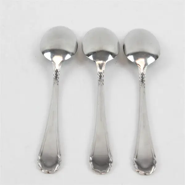 Lot of Three Yamazaki Tablespoons in the Pattern Tasha Made in Japan