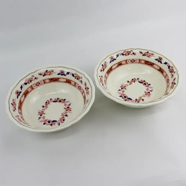 Set of 2 Vintage Royal Doulton 9.5" Bone China Serving Bowls The Berkshire V2020
