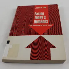 Facing Today's Demands: Bible Speaks to Current Issues Joseph D. Ban 1970