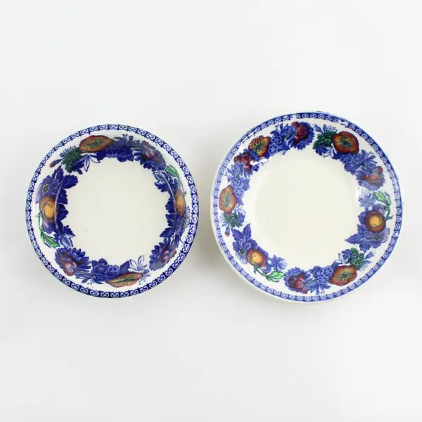 Vtg Copeland Spode golden Summer Fruit and Sauce Bowls