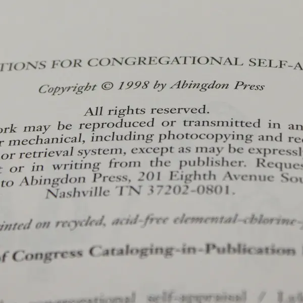 44 Questions for Congregational Self-Appraisal by Lyle E. Schaller - Softcover