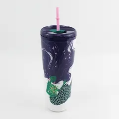 Starbucks 2025 Siren Mermaid Pearlescent Purple 24oz Tumbler