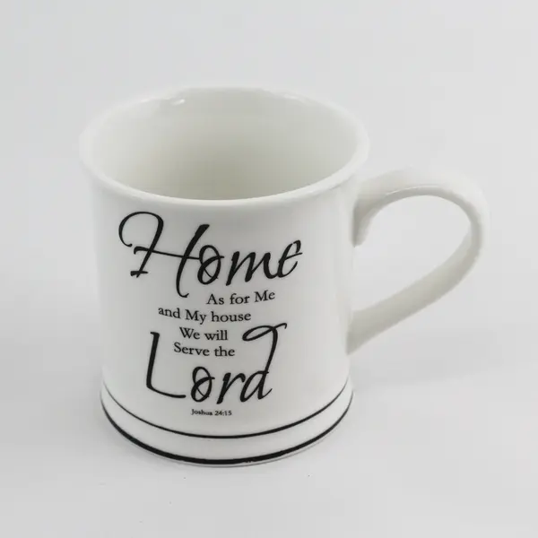 Home Essentials Coffee Mug Scripture Joshua 24:15 As For Me And My House