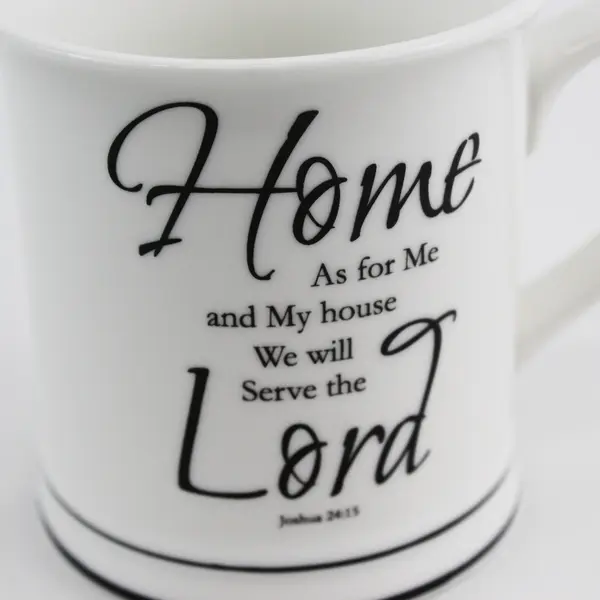 Home Essentials Coffee Mug Scripture Joshua 24:15 As For Me And My House