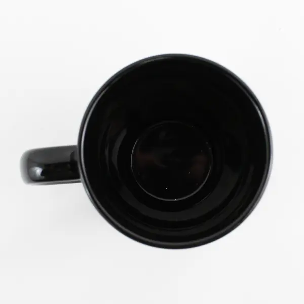 Black Ceramic Yooper Girl Coffee Mug Michigan Upper Peninsula Souvenir