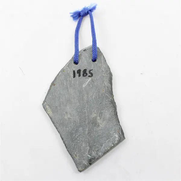 Hand-Painted Cornish Slate Plaque "The Cornish Maid" Coastal Wall Art
