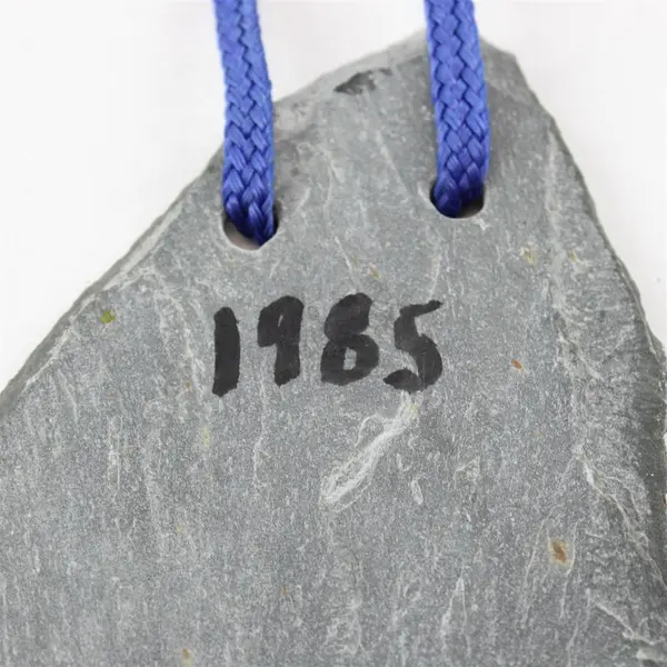 Hand-Painted Cornish Slate Plaque "The Cornish Maid" Coastal Wall Art