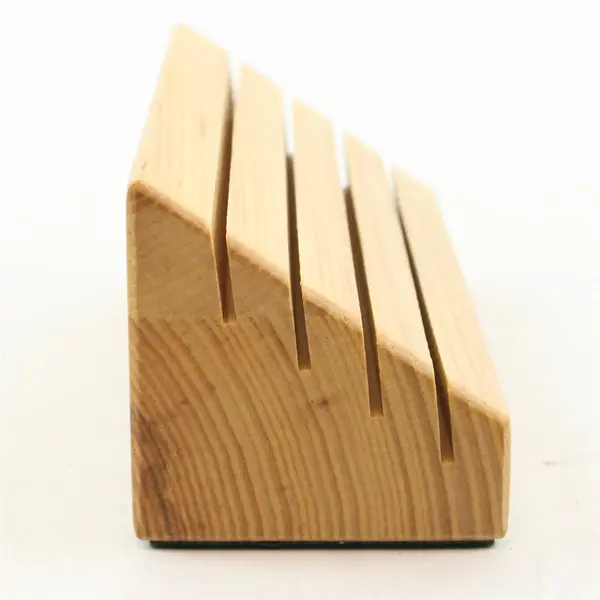 New Set of 2 Yellow Mountain Solid Oak Classic Card Claws
