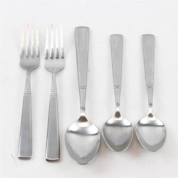 Mixed Lot of 5 Record by Cambridge Flatware Pieces Stainless Made in China
