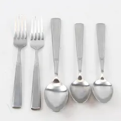 Mixed Lot of 5 Record by Cambridge Flatware Pieces Stainless Made in China