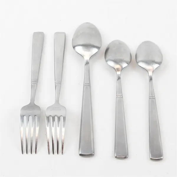 Mixed Lot of 5 Record by Cambridge Flatware Pieces Stainless Made in China