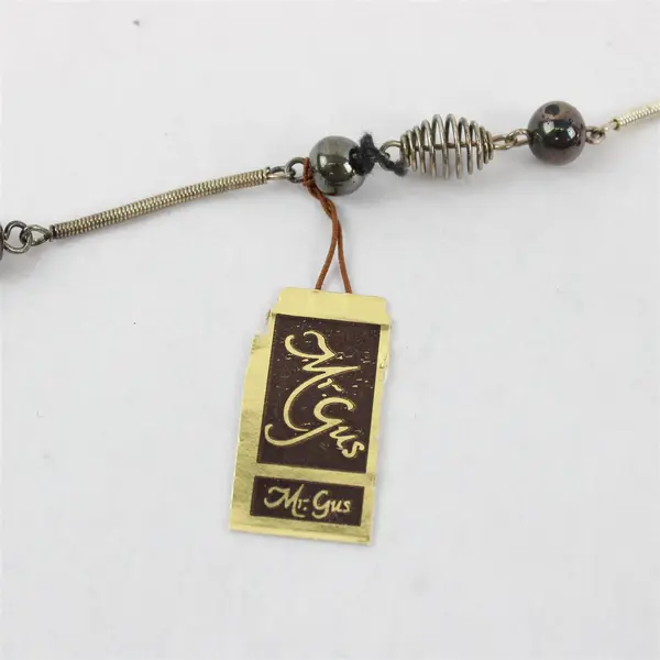 Vintage Mr. Gus Silver-Tone Dangle Earrings and Necklace Set