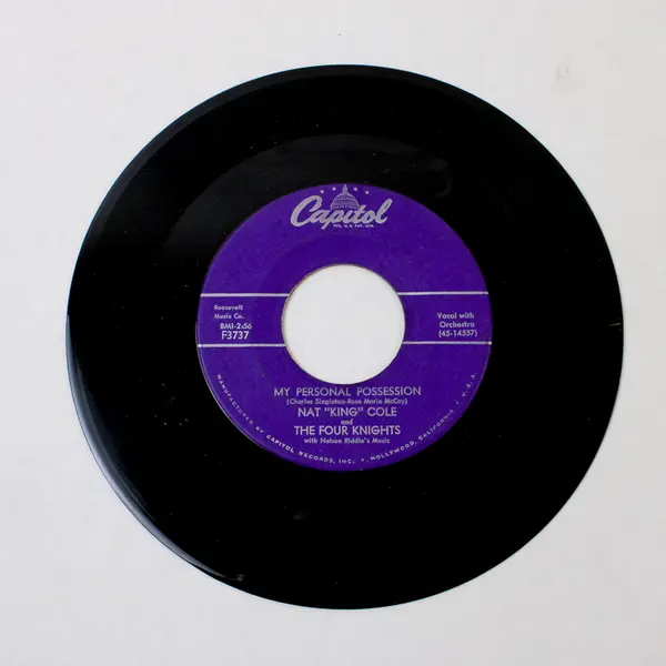 Nat King Cole - Send For Me / My Personal Possession 7" Vinyl Record