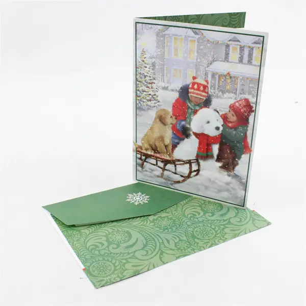 Lot of 28 Christmas Holiday Greeting Cards with Envelopes UNUSED