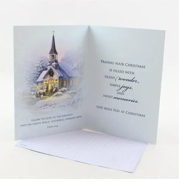Lot of 28 Christmas Holiday Greeting Cards with Envelopes UNUSED