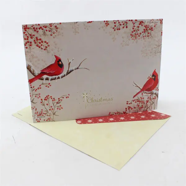 Lot of 28 Christmas Holiday Greeting Cards with Envelopes UNUSED
