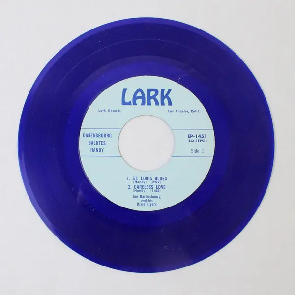 Joe Darensbourg & His Dixie Flyers Darensbourg Salutes Handy 7" Vinyl Record