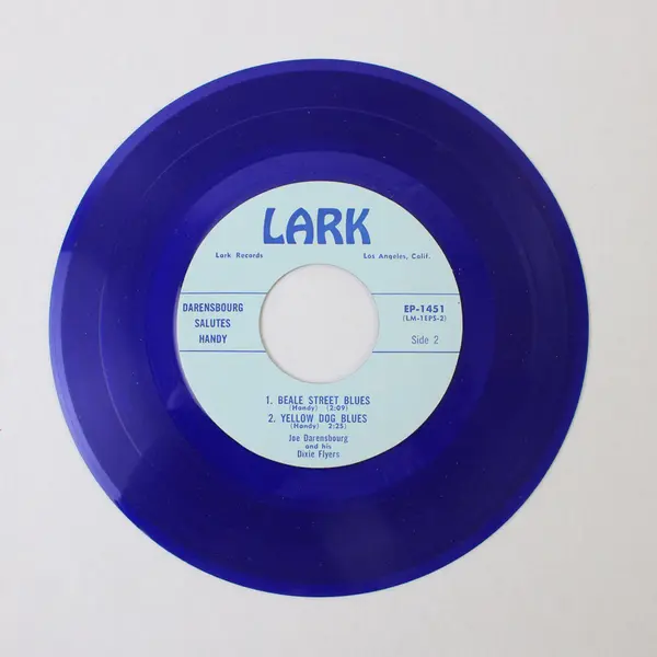 Joe Darensbourg & His Dixie Flyers Darensbourg Salutes Handy 7" Vinyl Record