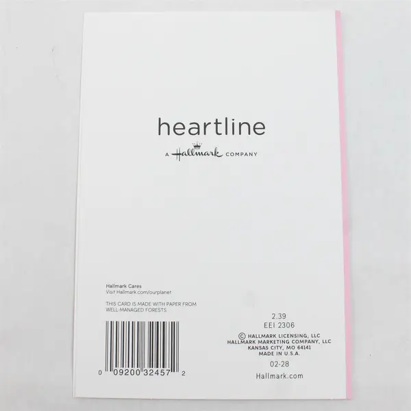 Heartline by Heartline Easter Greeting Card with Envelope UNUSED