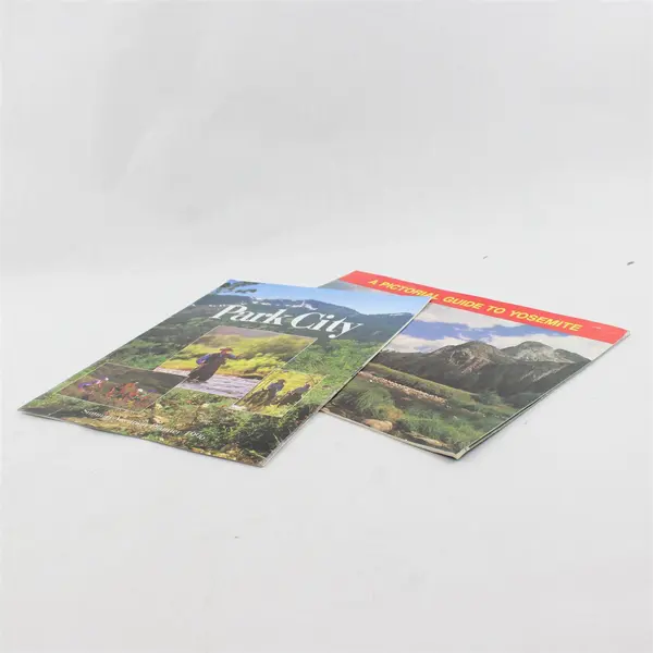 Lot of 2 Travel Guides Park City Utah 1996 + A Pictorial Guide to Yosemite