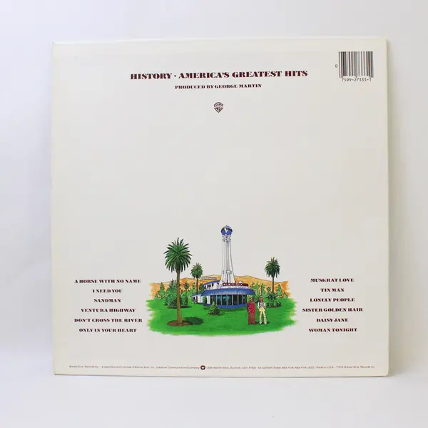 History America's Greatest Hits 12" Vinyl Record