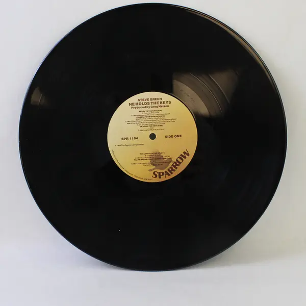 VTG Steve Green - He Holds The Keys 12" Vinyl Record