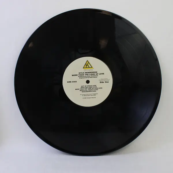 Kyle Henderson More Than The Look Of Love 12" Vinyl Record