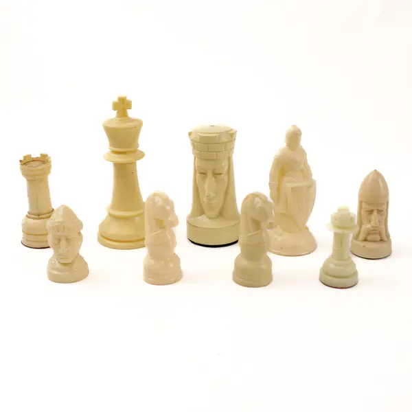 1+ Lb Mixed Lot Plastic Chess Pieces DIY Craft Project Supplies