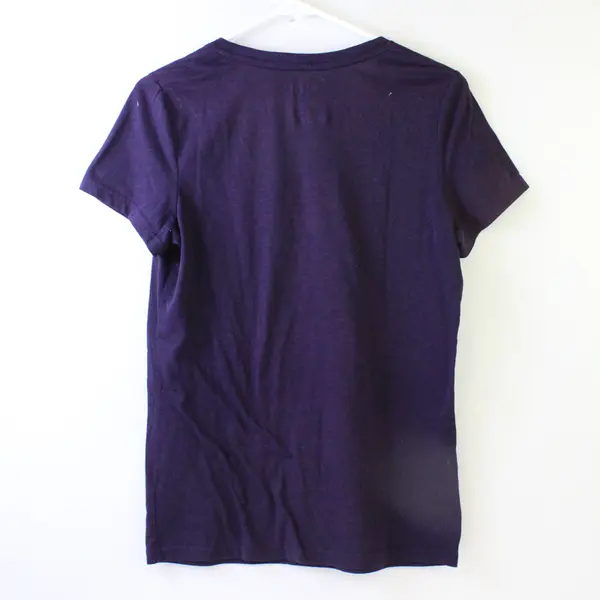 Nike Dri-Fit Loose Fit Purple Short Sleeve Activewear Shirt Top Women's Size S