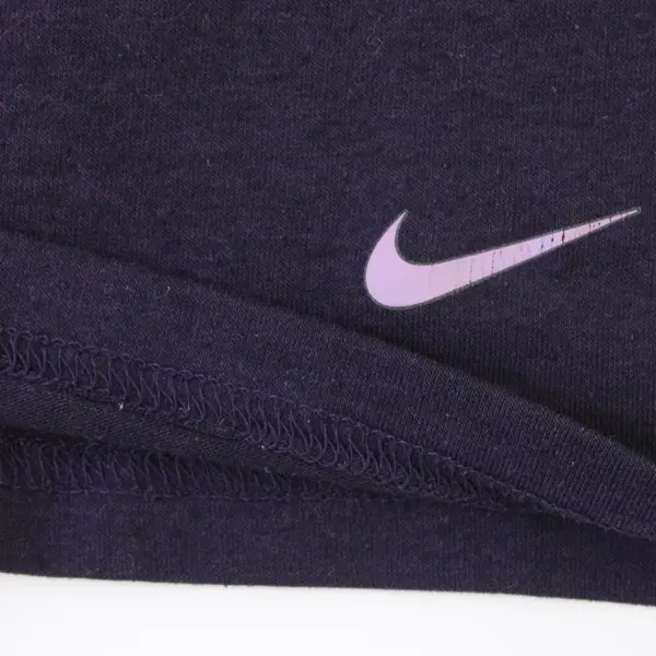 Nike Dri-Fit Loose Fit Purple Short Sleeve Activewear Shirt Top Women's Size S