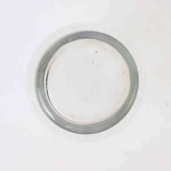 Clear Glass Hurricane Vase 6.5" Tall Candle Centerpiece Mantel