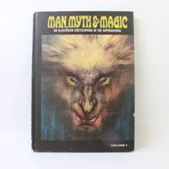 Man, Myth & Magic Vol 1 Illustrated Encyclopedia of the Supernatural 1970 HC