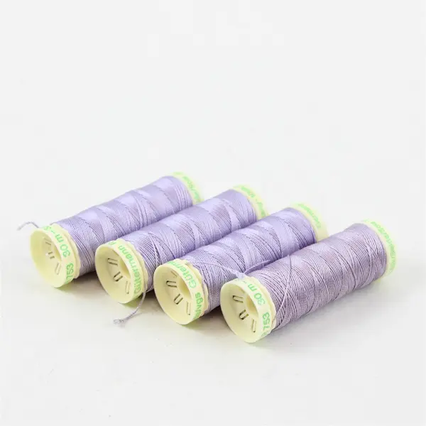 Lot of 4 Gutermann Silk Thread 158 Wisteria Purple