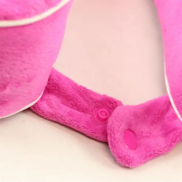Wolf Essentials Bubblegum Pink Neck Pillow