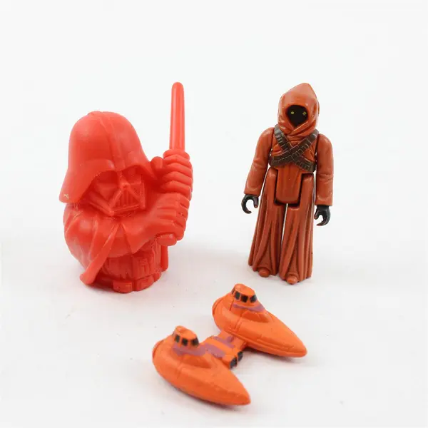 Lot of 7 Mixed Character Figurines from Disney and Star Wars  Franchises