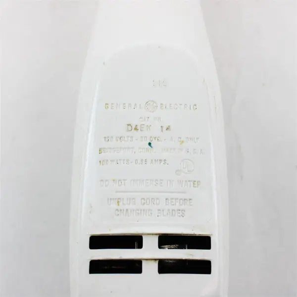 General Electric Plug-In Carving Knife Model D4EK14 Tested Works