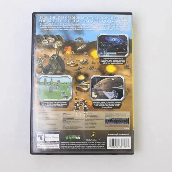 Star Wars: Empire at War PC CD-Rom for Windows 2000/XP, 2006