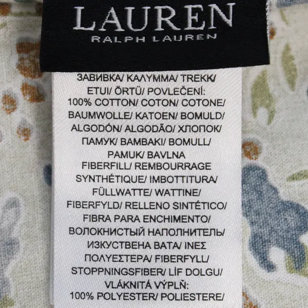 Lot Of 2 Ralph Lauren Melanie Floral Pattern Queen Size Comforter & Pillow Sham