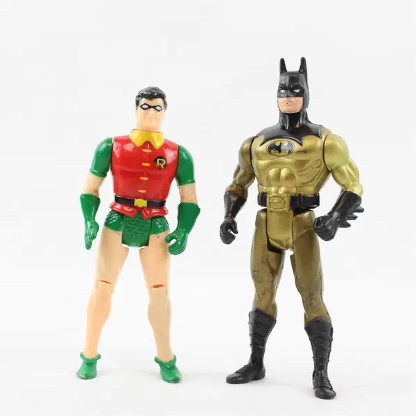 Lot of 7 Batman Figurines Riddler Joker