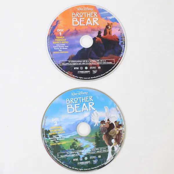 Walt Disney's Brother Bear 2- Disc DVD Set Special Edition 2002 #31553