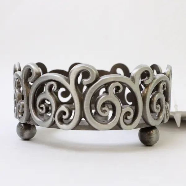 Lot of 2 Vintage Silver-Plated Votive Candle Holders