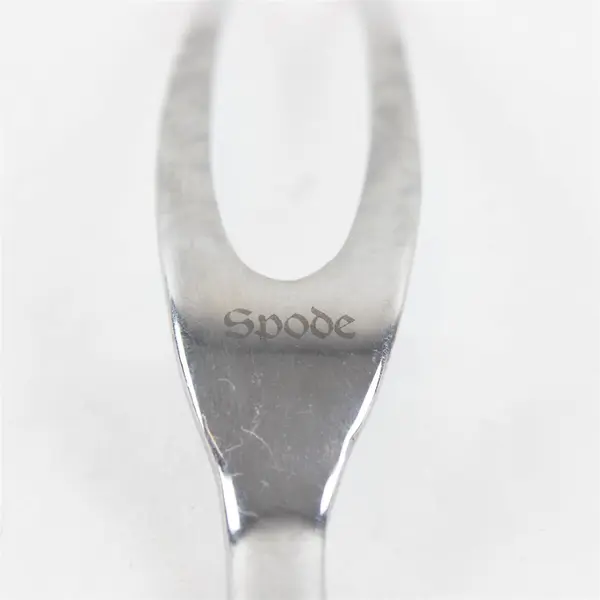 Two Spode Woodland Flatware Pieces Meat Fork and Dinner Fork
