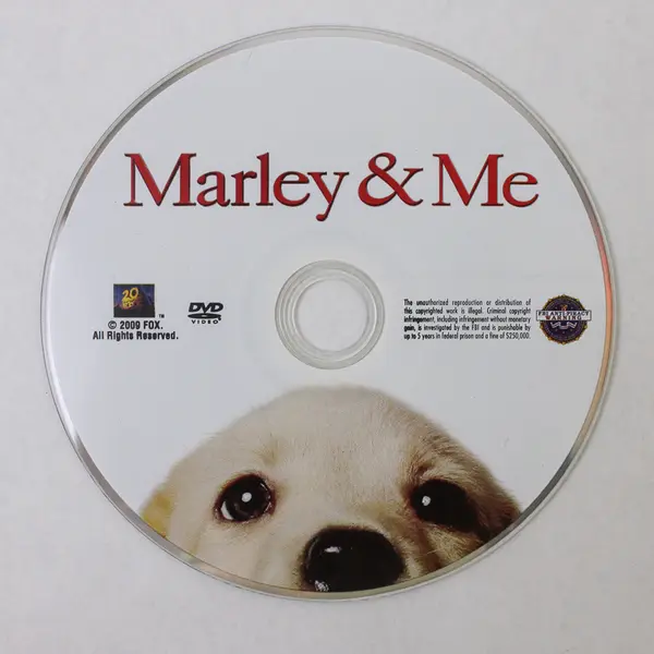Marley & Me DVD 2008, 20th Century Fox